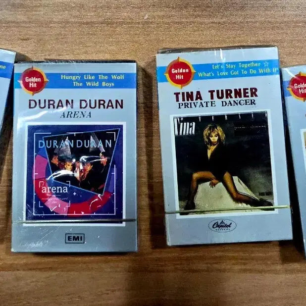 [BUNJANG] Sealed Cassette Tape Bundle (Scorpions, Duran Duran, Tina Turner, Chicago) / 미개봉 카세트테이프(듀란듀란, 스콜피온스 등), 팝송