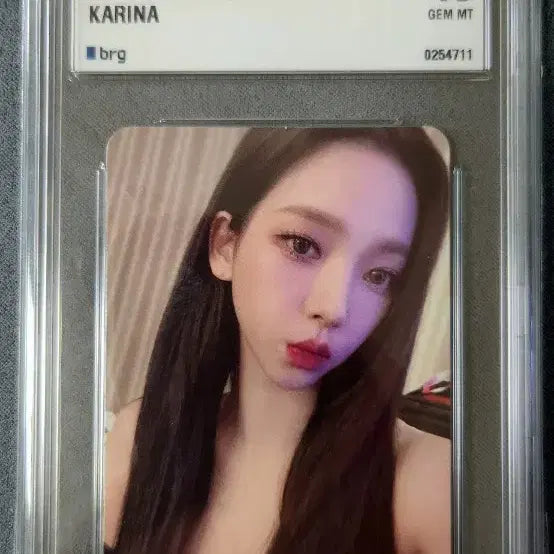 [BUNJANG] Karina 2022 Girls Fan Meeting Photocard / 카리나 2022 걸스 팬사인회 포토카드 brg10