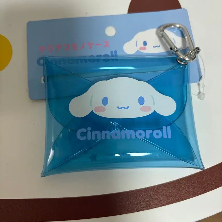 [SOLD OUT] 산리오 클리어 파우치 시나모롤 판매