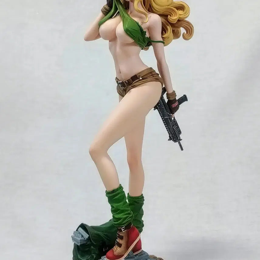 [BUNJANG] Hero Belief x Hunter Fan Lunch 1/6 Scale Figure / 런치 드래곤볼 레진 피규어 싸게 판매 합니다.