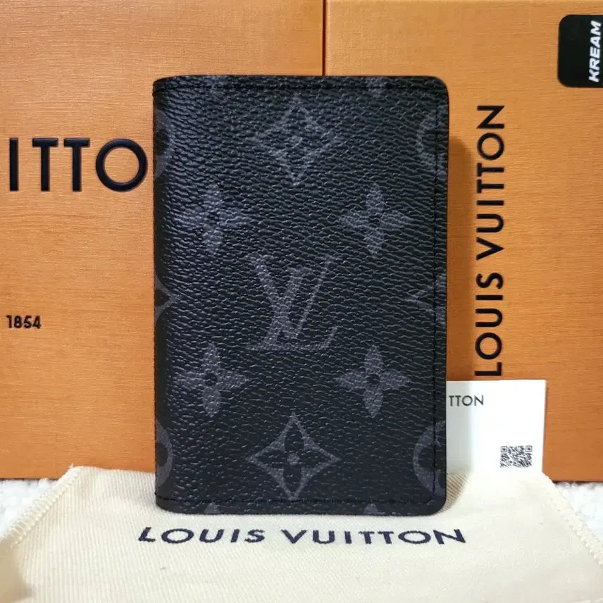 [BUNJANG] Louis Vuitton Monogram Eclipse Organizer Card Holder / [신형/새상품] 루이비통 이클립스 오거나이저 카드지갑