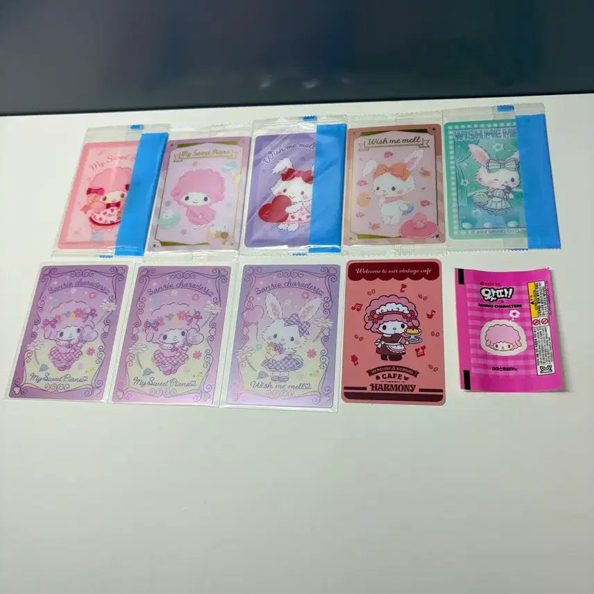 [SOLD OUT] 산리오 피아노 위시미멜 웨하스 + 포토카드
