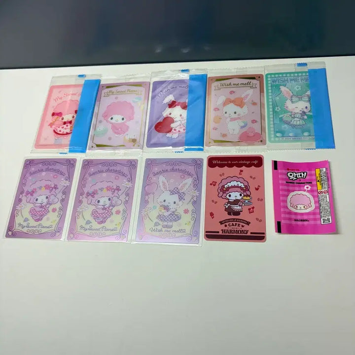 [SOLD OUT] 산리오 피아노 위시미멜 웨하스 + 포토카드
