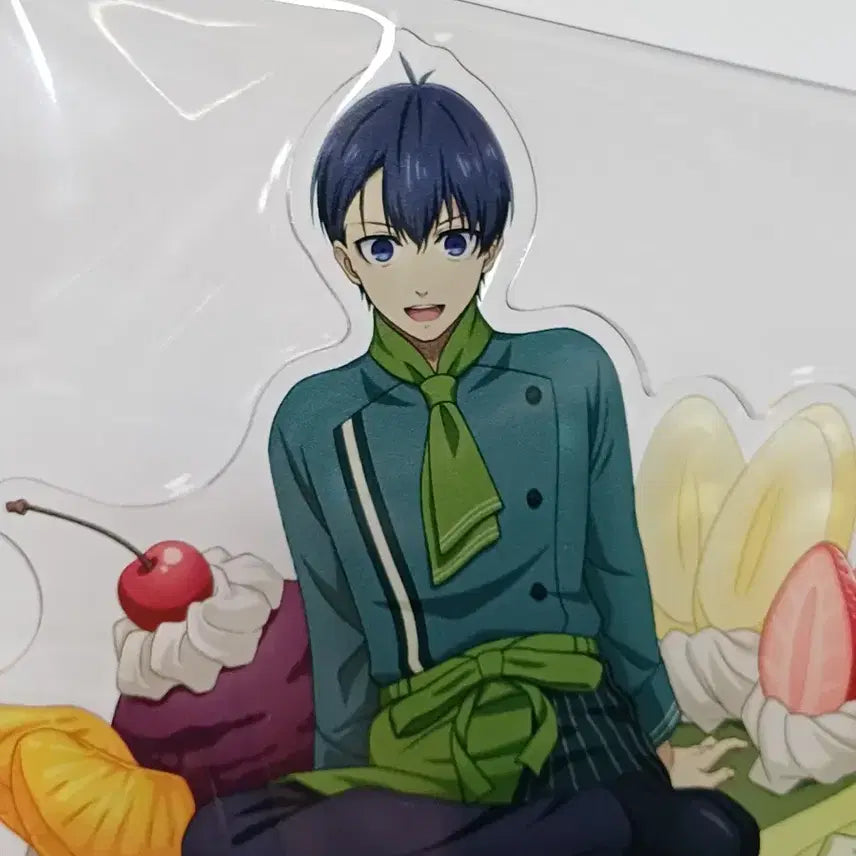 [BUNJANG] Blue Lock Yoichi Isagi Anishuga Dessert Acrylic Stand / 블루록 굿즈 이사기 요이치 아니슈거 디저트 아크릴 스탠드