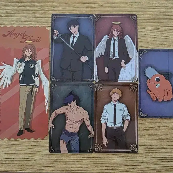 [BUNJANG] Chainsaw Man Cafe Special Edition SD Acrylic Standee Bundle / 반택포 2.6)체인소맨 카페 특전 sd아크릴/천사 아키 포치타 등