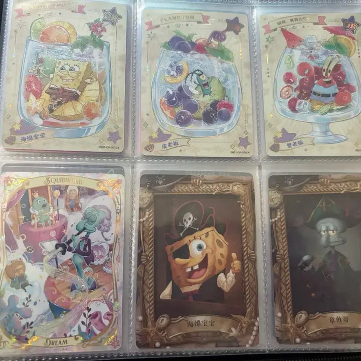 [BUNJANG] SpongeBob Kayou OR/BP Graded Cards Bundle Set / 스폰지밥 Kayou OR/BP 최고등급 카드 일괄 판매