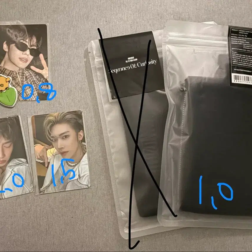 [BUNJANG] ANDTEAM Pop-up Store Keyring &amp; Photocard / 앤더블 팝업 키링 포카 교환 양도