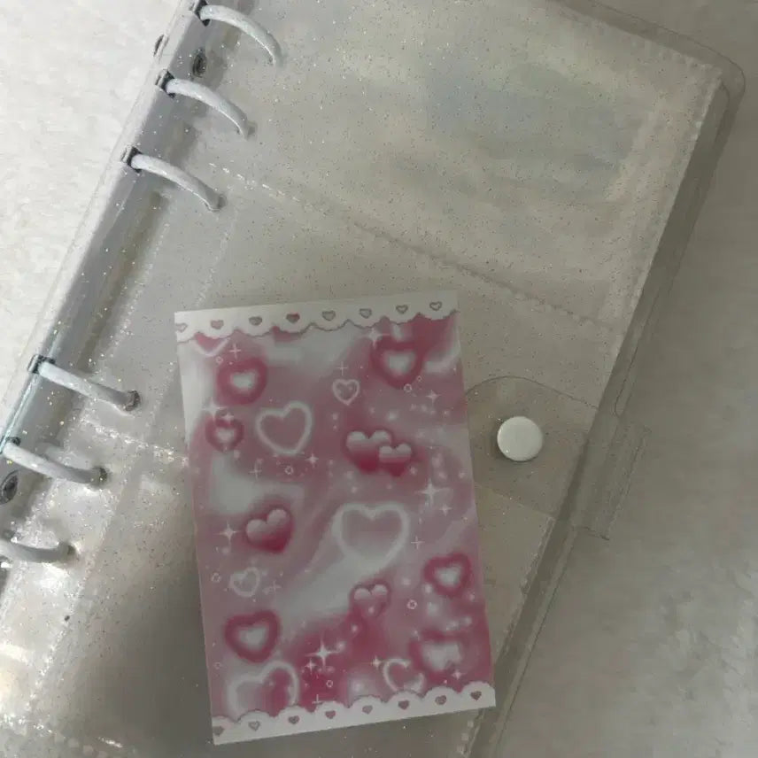[BUNJANG] Transparent Glitter Binder / 투명 글리터 바인더
