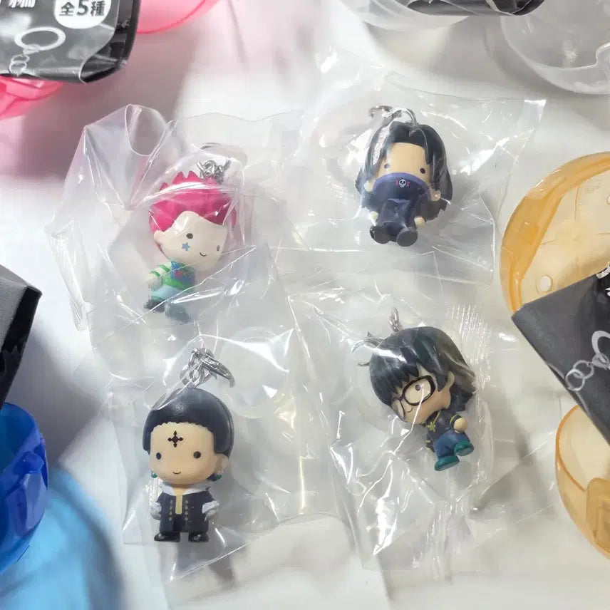 [BUNJANG] Hunter x Hunter Phantom Troupe Gacha Set Hisoka Chrollo Feitan Shizuku / (일괄) 헌터헌터 메지루시 가챠 환영여단편 히소카 클로로 페이탄 시즈쿠