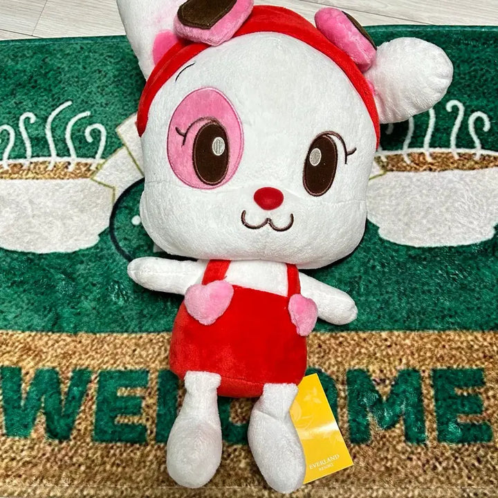 [BUNJANG] Everland Aesop Village Hurkey Character Doll Vintage Old Toy / 고전문구 에버랜드 이솝 빌리지 허키 캐릭터 인형 빈티지 인형 올드토이