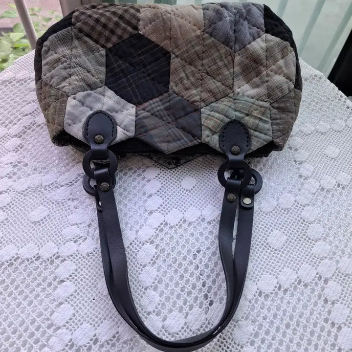 [BUNJANG] Patchwork Quilt Shoulder Bag / 패치워크 퀼트 숄더백 ㅡ가격내림