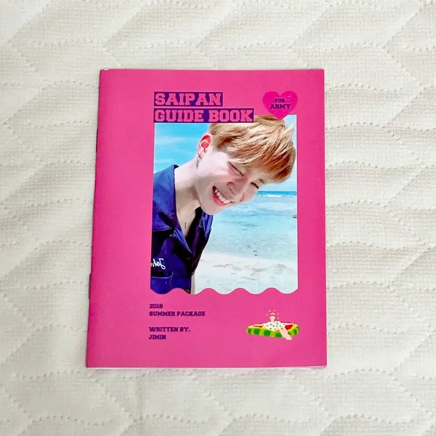 [BUNJANG] BTS Jimin 2018 Summer Package Photobook / 방탄소년단 bts 지민 2018 썸머패키지 가이드북