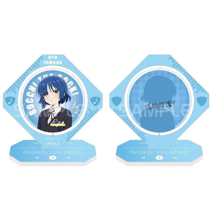 [BUNJANG] Bocchi the Rock! Kessoku Band Ryō Yamada &amp; Hitori Gotō Rotating Acrylic Stand / 봇치더락! 결속밴드 야마다 료 고토 히토리 회전 아크릴스탠드