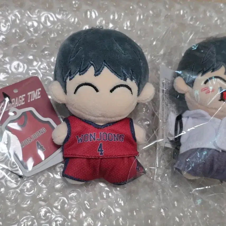 [BUNJANG] Garbage Time Jeon Young-joong "Jakbbung" Doll Bundle Set / 가비지타임 작뿡인형 전영중 일괄