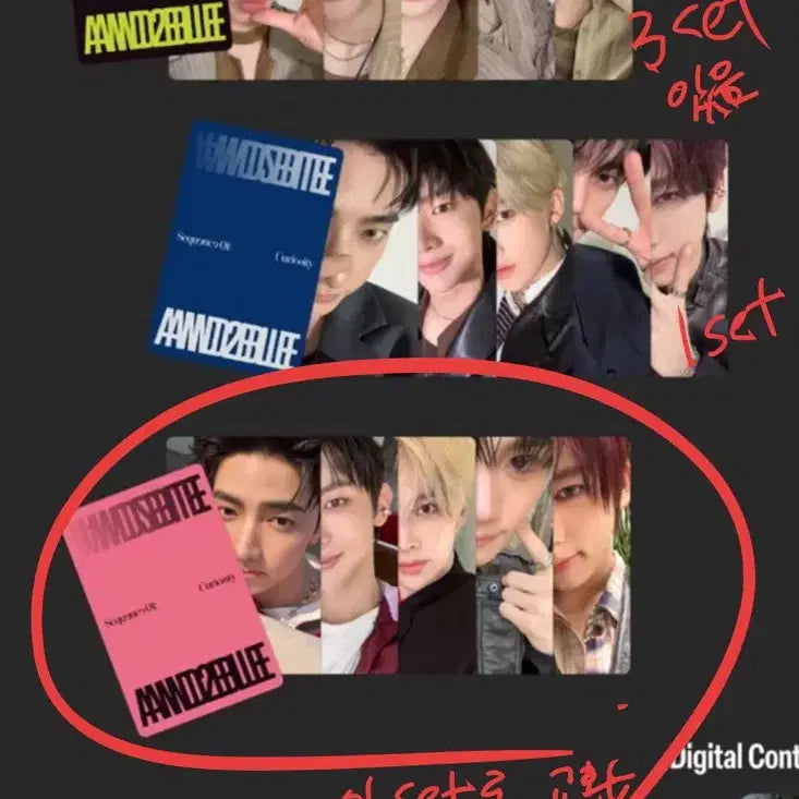 [BUNJANG] Doubleez Make Star Photocard Set / 앤더블 메이크스타 포카앨범 (gazed) 포카세트 양도