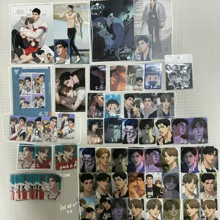 [BUNJANG] Jinx Novel Illustration Book "Yakwacheop" Team Resin Popup Photocard / 징크스 야화첩 팀레진 팝업 포카 포토카드 poca 특전 10만 백라이트
