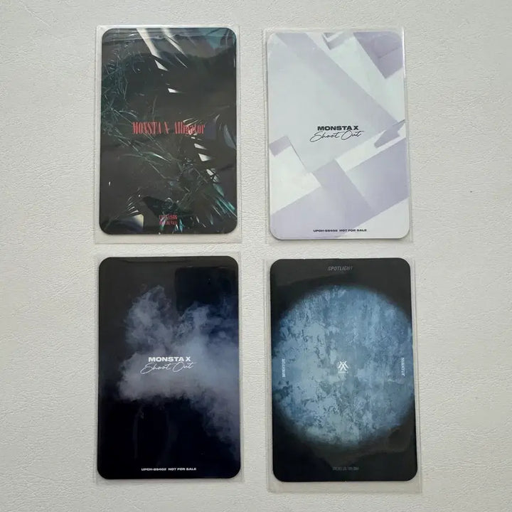 [BUNJANG] Monsta X Minhyuk Japanese Album Photocard Bundle Set (4 Types) / 몬스타엑스 민혁 일본 앨범 포카 4종 일괄