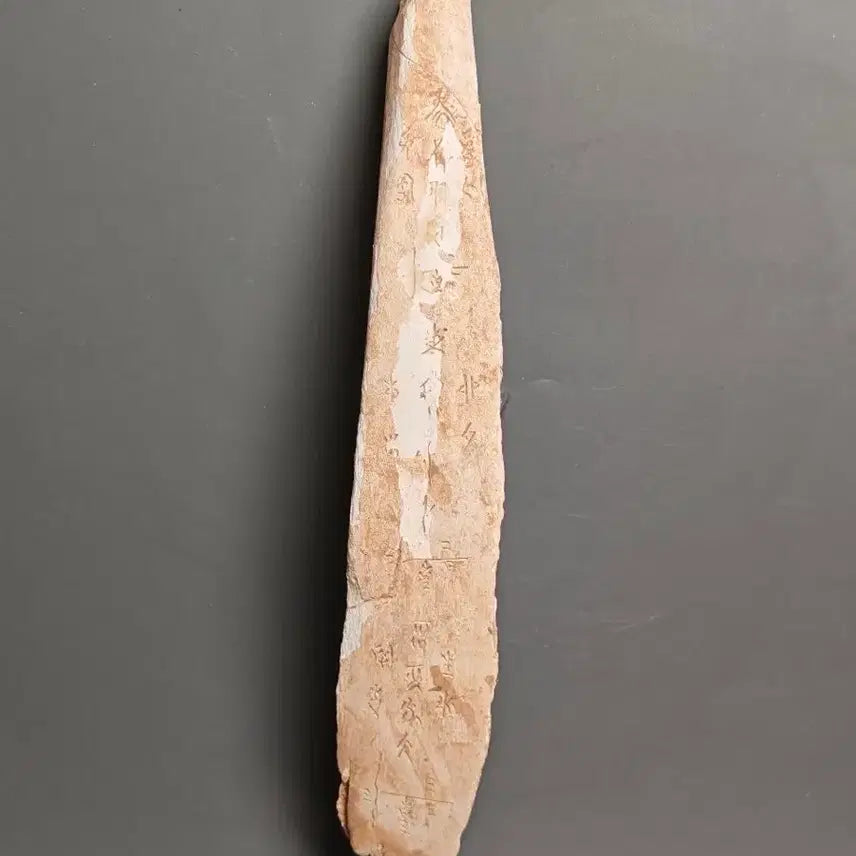 [BUNJANG] Shang Dynasty Oracle Bone Script Fragment (6) Excavated Artifact / 고대 상나라 은허 갑골문 점복각골편 (6) 출토품 골동품 수집품