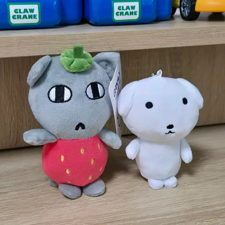 [BUNJANG] Gadani Character Keychain Set (Ganadi &amp; Gonanyi) / 가다니 인형 키링 가나디&amp;고냐니 2종 세트