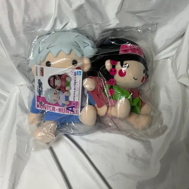 [BUNJANG] Hunter x Hunter Zoldyck Family Lottery A Prize Killua &amp; Alluka Doll Set / 헌터헌터 조르딕가 쿠지 A상 키르아&amp;아르카 인형 세트