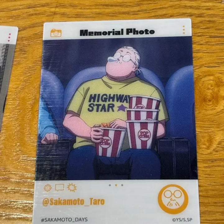 [BUNJANG] Sakamoto Days Memorial Photocard Set Nagumo Emoka Clear Card / 사카모토데이즈 메모리얼 포토카드 세트 나구모 에모카 클리어 카드