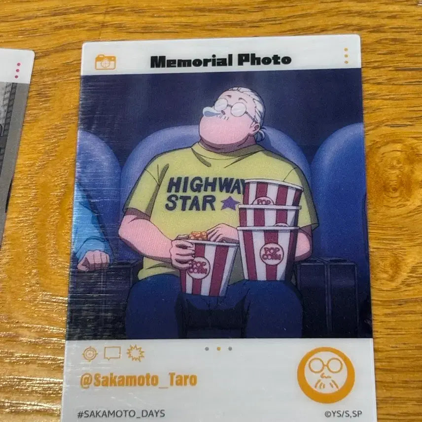 [BUNJANG] Sakamoto Days Memorial Photocard Set Nagumo Emoka Clear Card / 사카모토데이즈 메모리얼 포토카드 세트 나구모 에모카 클리어 카드
