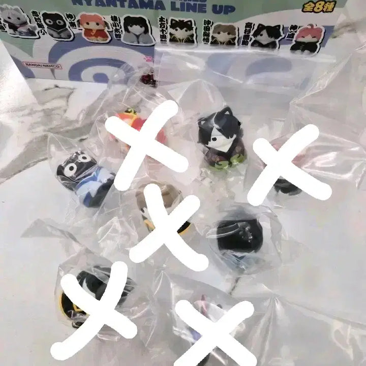 [BUNJANG] Gintama Mega Cat Series Figures Set / 은혼 메가캣 판매