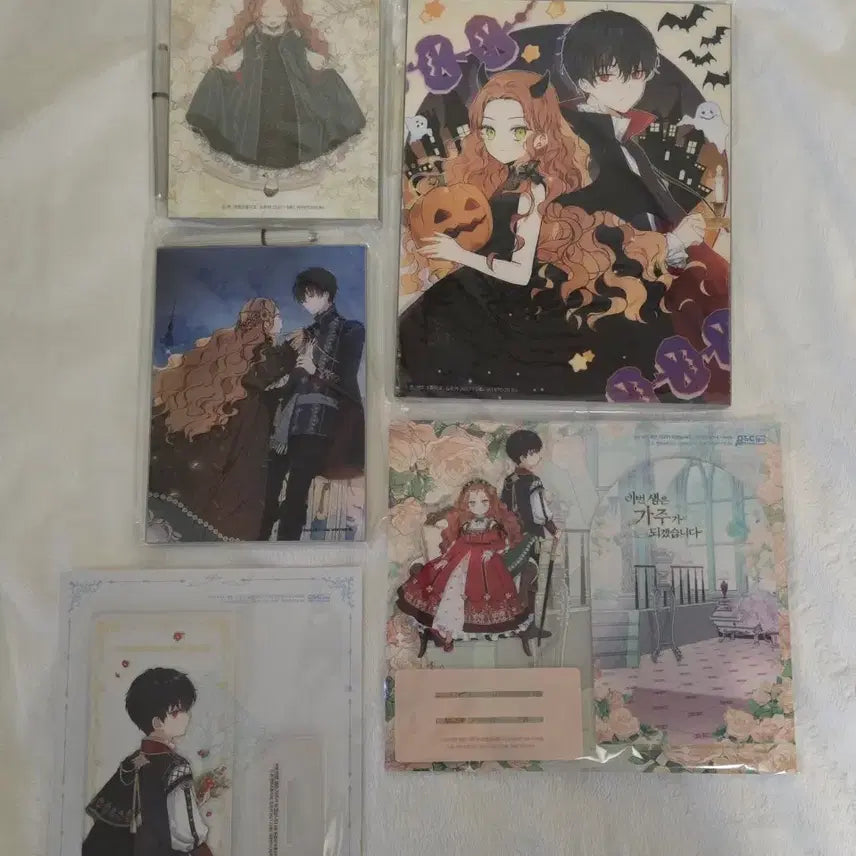 [BUNJANG] I Became the Mayor This Time Webtoon Goods Set (Sealed) / 로판 웹툰 이가주 이번생은가주가되겠습니다 굿즈 세트