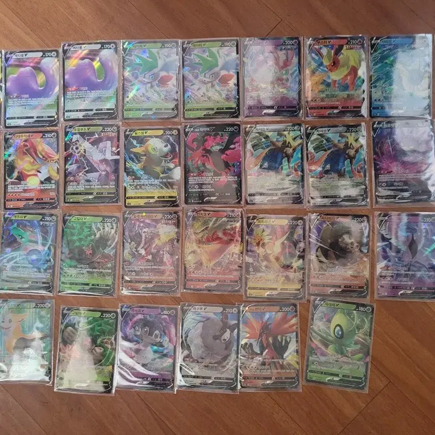 [BUNJANG] Pokemon V Cards Assortment (Pikachu, Diglett, Flabébé, etc.) / 포켓몬 카드 V다수 (피카츄, 디그다, 플라베베 등)