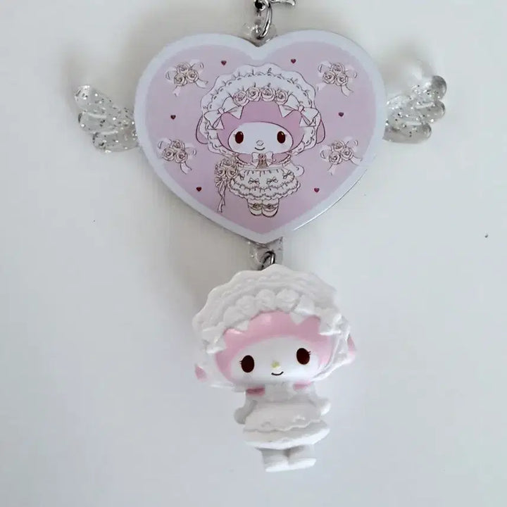 [BUNJANG] Sanrio My Melody Wedding Ver. Charm / 웨딩드레스 마이멜로디 웨딩마멜 키링