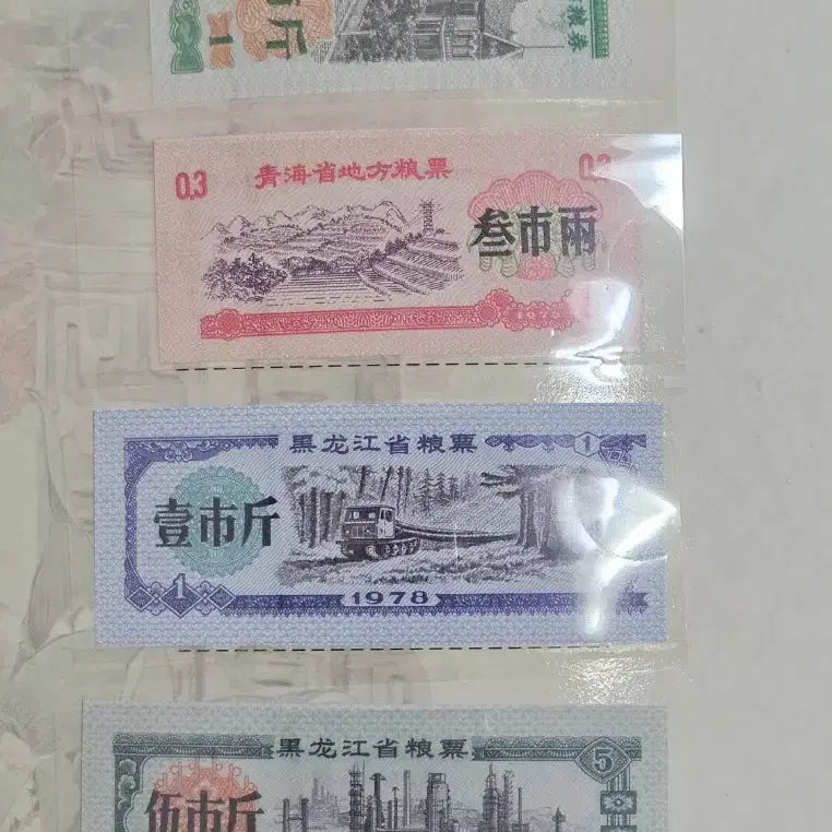[BUNJANG] Chinese Banknote and Coin Set / 중국 지폐 주화 양표 세트
