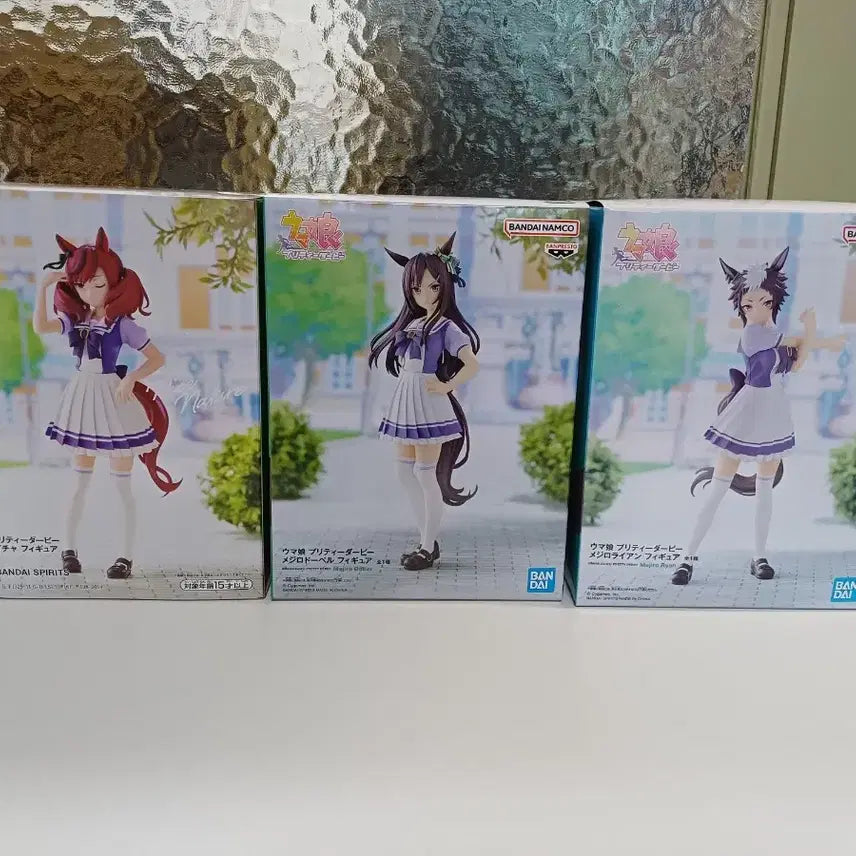 [BUNJANG] Uma Musume Pretty Derby 3-Figure Bundle (Sealed) / (미개봉) 우마무스메 피규어3종 일괄