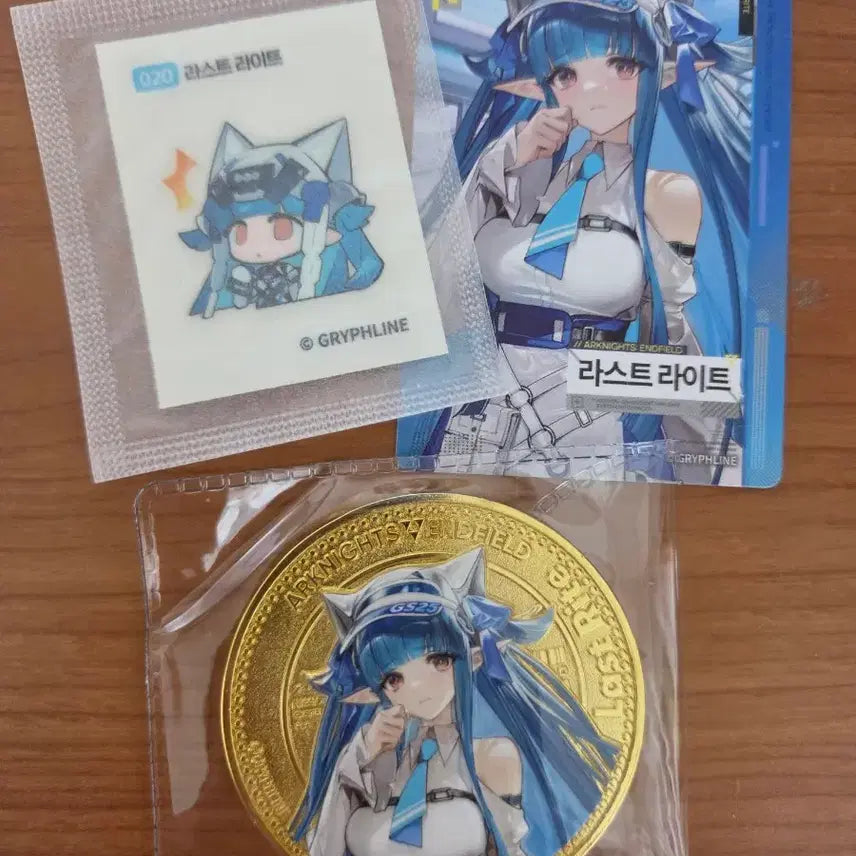 [BUNJANG] Arknights Endfield Last Light Coin Set / 엔드필드 라스트라이트 주화 세트