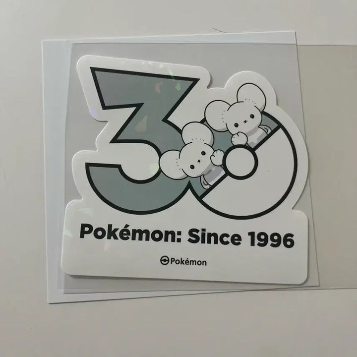 [BUNJANG] Pokemon 30th Anniversary Furret Sticker / 포켓몬 30주년 스티커 두리쥐