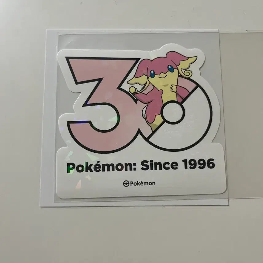[BUNJANG] Pokemon 30th Anniversary Dabuni Sticker / 포켓몬 30주년 스티커 다부니