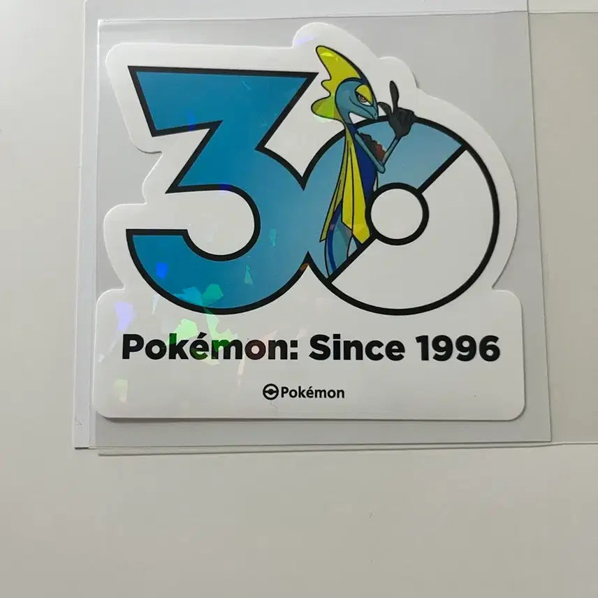 [BUNJANG] Pokemon 30th Anniversary Inteleon Sticker / 포켓몬 30주년 스티커 인텔리레온