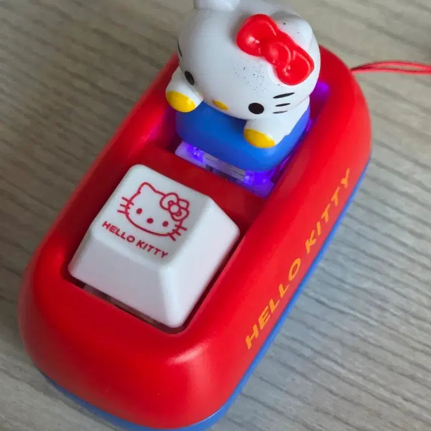[BUNJANG] Hello Kitty Clicker Keyboard Keycap Switch / 헬로키티 클릭커 클리커  키보드 키캡 스위치 전자 딸깍이