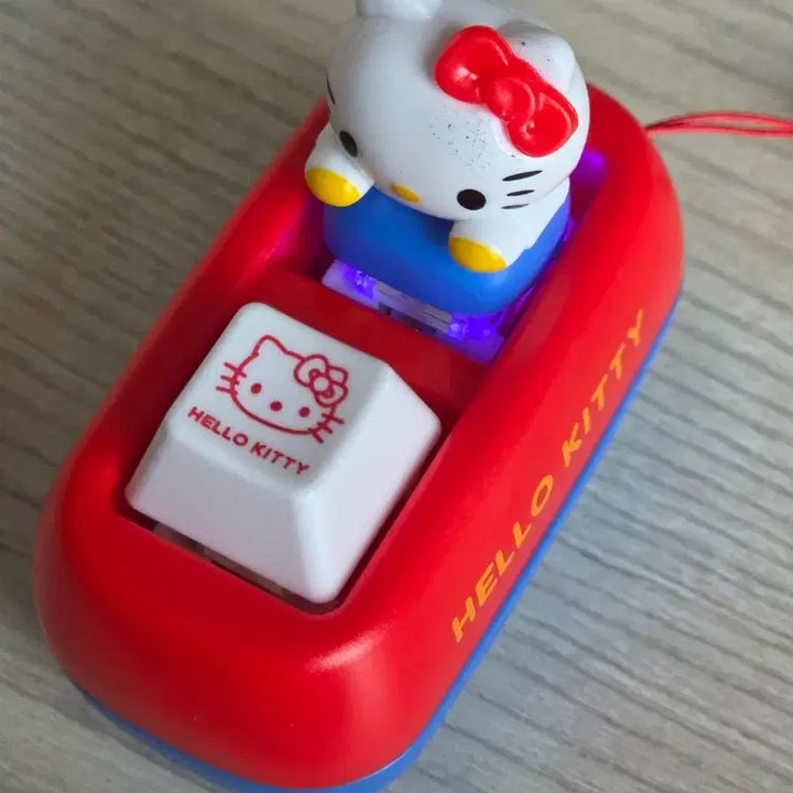 [BUNJANG] Hello Kitty Clicker Keyboard Keycap Switch / 헬로키티 클릭커 클리커  키보드 키캡 스위치 전자 딸깍이