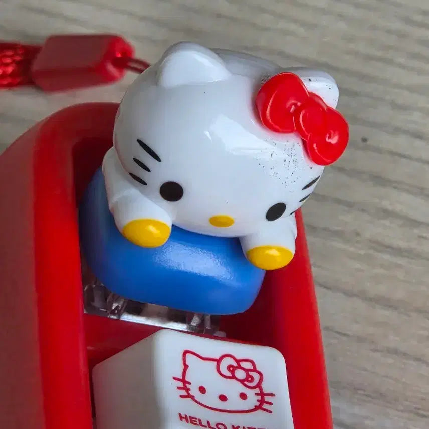 [BUNJANG] Hello Kitty Clicker Keyboard Keycap Switch / 헬로키티 클릭커 클리커  키보드 키캡 스위치 전자 딸깍이