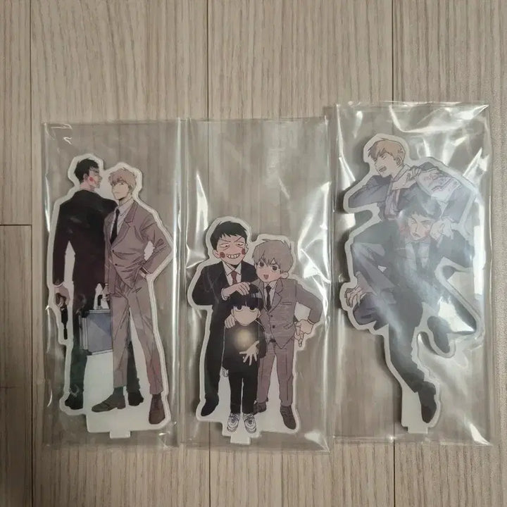 [BUNJANG] Mob Psycho 100 Custom Acrylic Standee Set (Day, Tarang) / 모브사이코 비공식 아크릴 스탠드 4종 day님 타락(타랑)님