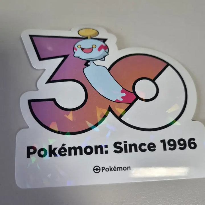 [BUNJANG] Pokemon 30th Anniversary Logo Sticker / 포켓몬 30주년 로고 스티커 치렁 판매합니당