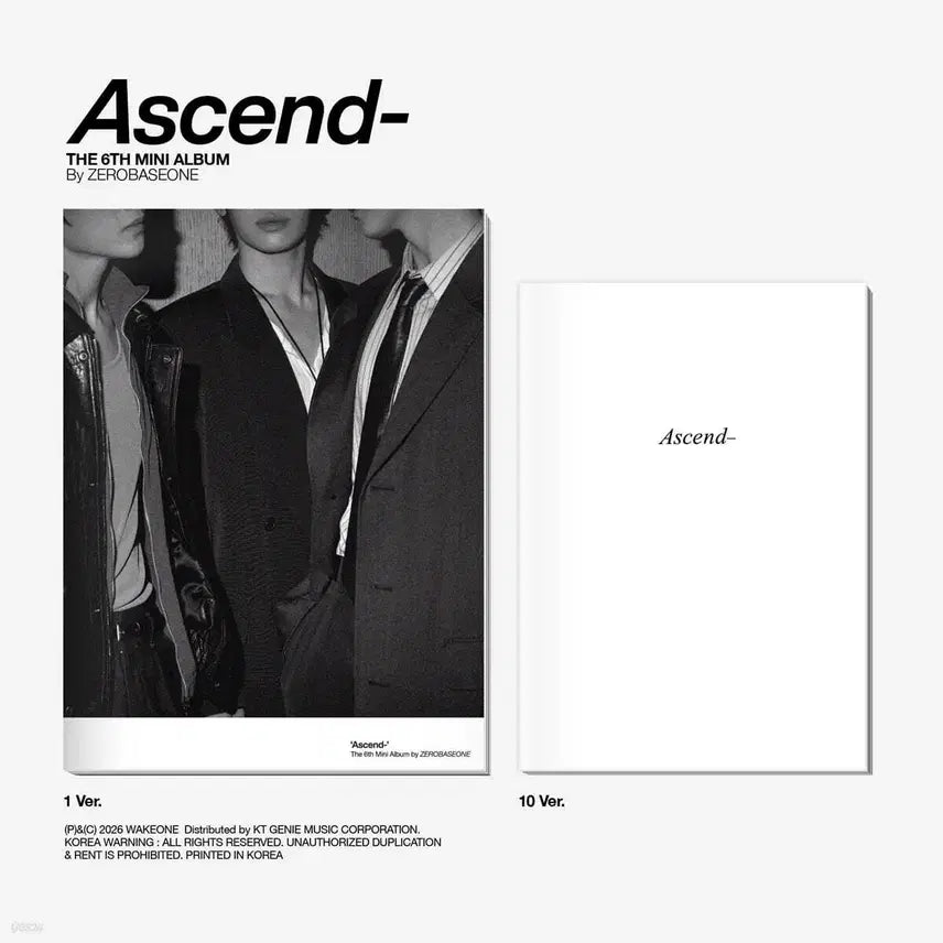 [BUNJANG] ZB1 ZEROBASEONE [Ascend-] Sealed Album Set / 제베원 미개봉 앨범 [Ascend-] 세트 양도 합니다