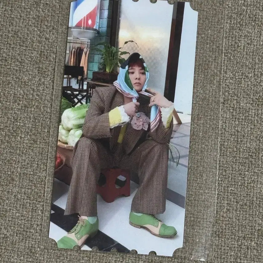 [BUNJANG] G-Dragon Withmuu Lucky Draw Ticket / 지드래곤 위드뮤 특전 티켓