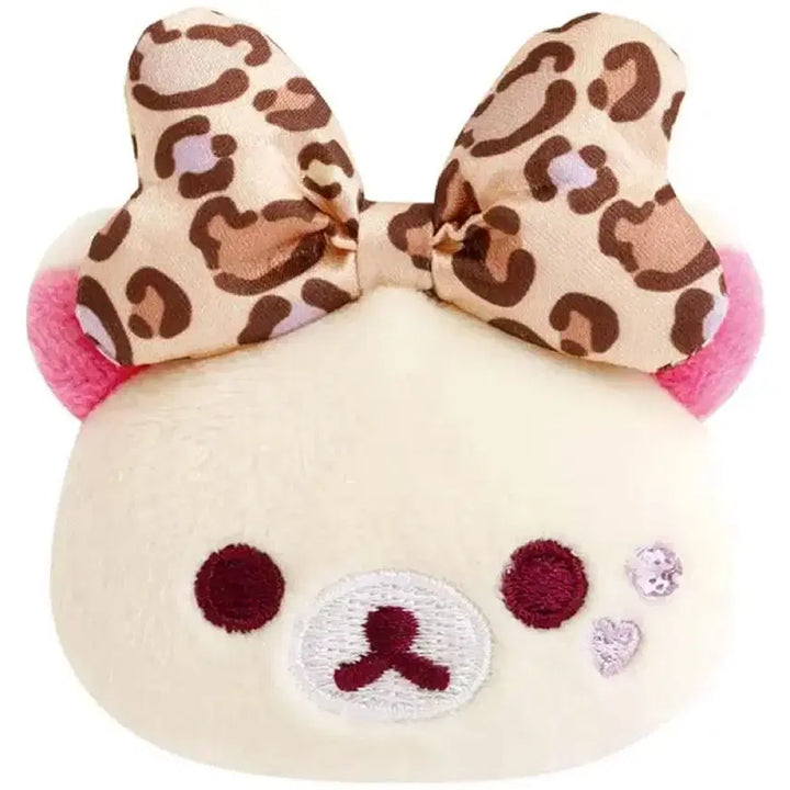 [BUNJANG] Rilakkuma Korilakkuma Full Series Badge Set - Leopard Print (2 Types) / 코리락쿠마 가득시리즈 뱃지 호피 2종