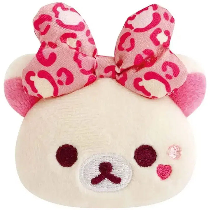 [BUNJANG] Rilakkuma Korilakkuma Full Series Badge Set - Leopard Print (2 Types) / 코리락쿠마 가득시리즈 뱃지 호피 2종