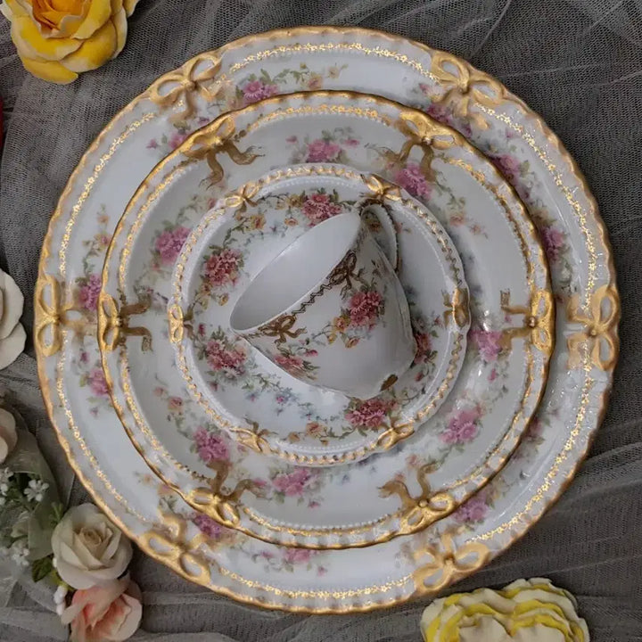 [BUNJANG] Haviland France Limoges Ball Dish / 프랑스하빌랜드 리모즈