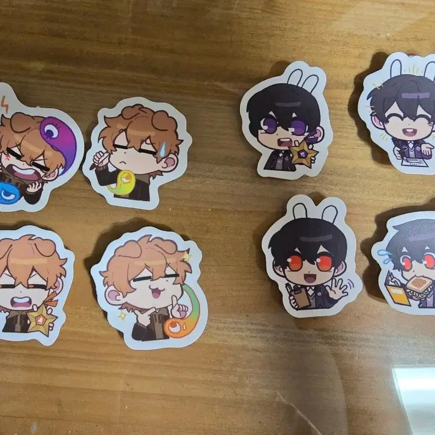 [BUNJANG] Jamttal Pixelree Exhibition Sticker Set / 잠뜰 픽셀리 전시회 조각스티커 판매