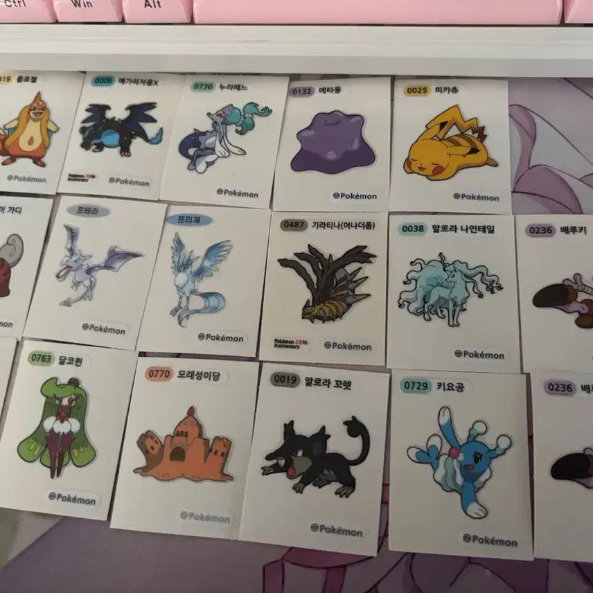 [BUNJANG] Pokemon Bread Stickers (Tti-bu-ssil) Season 1-5 / 구매교환) 포켓몬스터 띠부씰 시즌5 4 3 2 1 포켓몬빵 교환
