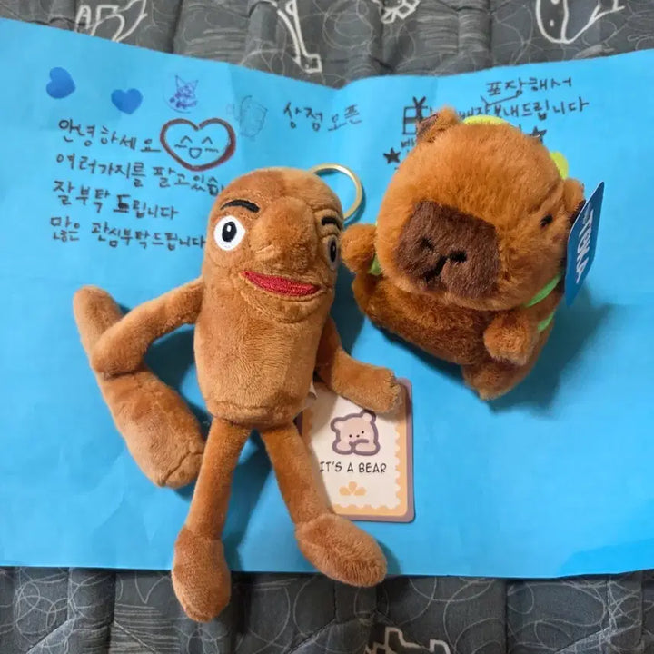 [BUNJANG] K-Pop Idol Keychain Doll Bundle Set / 키링인형 정리해용 2개 가격