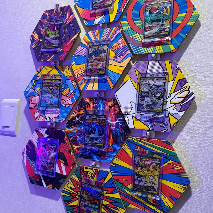[BUNJANG] Custom Pokemon Card Display Frame (Fits One Piece, Sports, and Photocards) / 포켓몬카드 커스텀 액자(원피스카드, 스포츠카드, 포토카드)